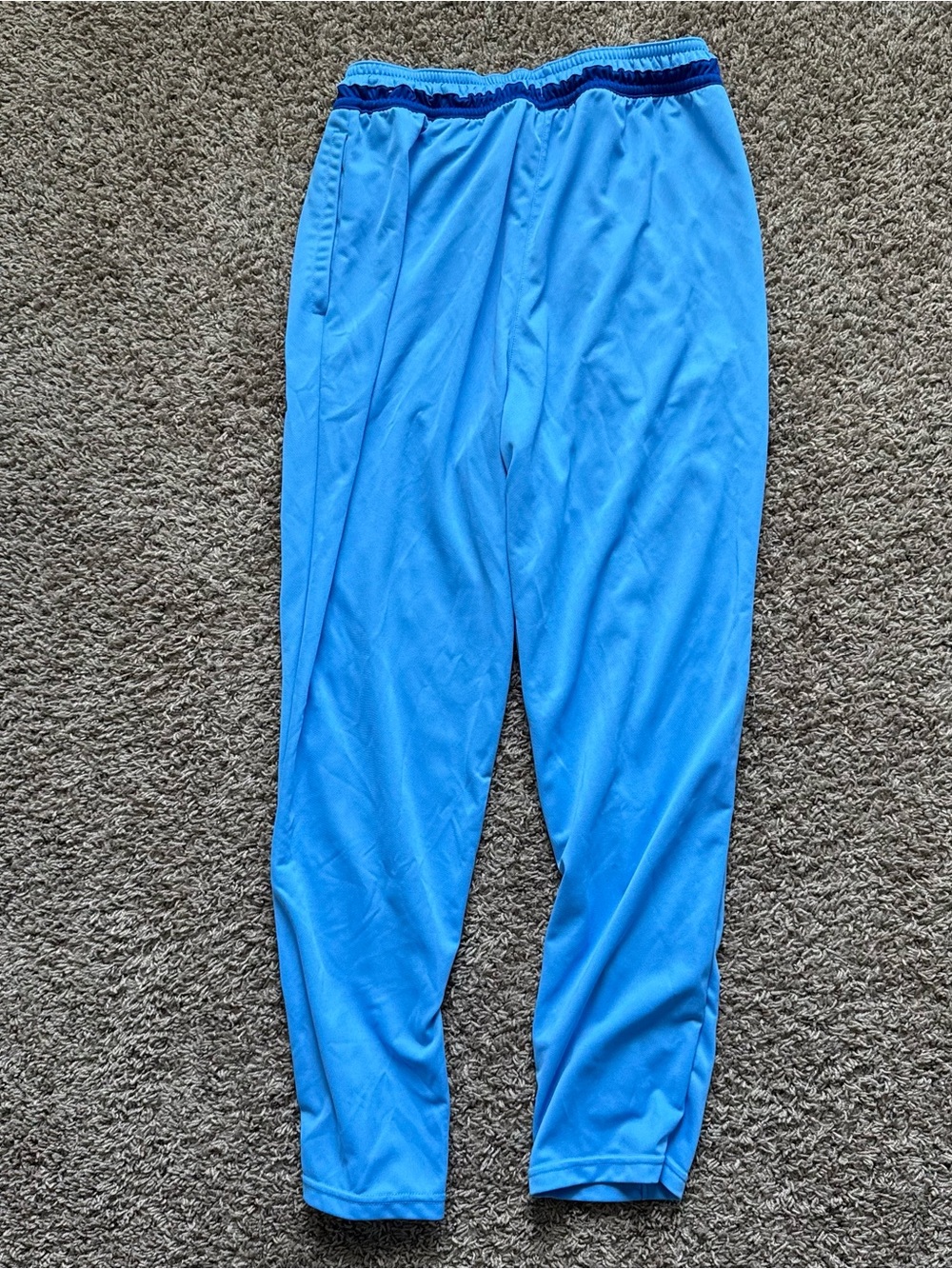 Nike Dri-Fit Men’s Light Blue Basketball Track Pants Size Large - Picture 4 of 4